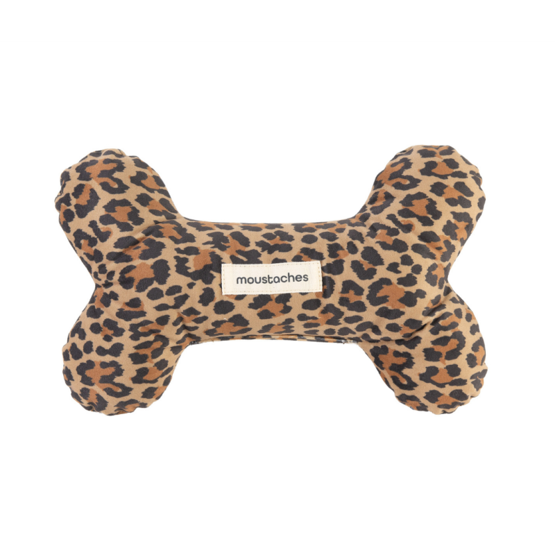 JOUET OS MOUSTACHES PANTHERE COGNAC JOUET OS MOUSTACHES PANTHERE COGNAC