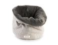 BASKET MOUSTACHES PIED DE POULE SAUGE