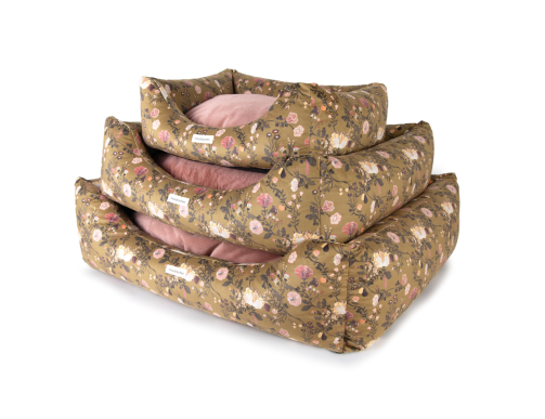sofa moustaches flower LES CAUSEUSES collaboration chien chat