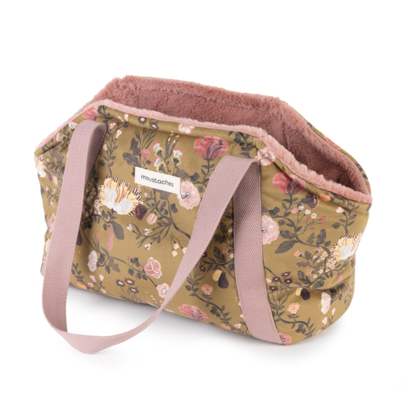 SAC TRANSP MOUSTACHES FLOWER TITI S SAC TRANSP MOUSTACHES FLOWER TITI S