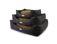 sofa Moustaches graphite noir gris foncé chien chat