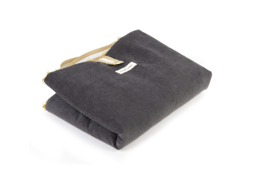 TRAVEL MATE MOUSTACHES VELOURS/FRISE GRAPHITE