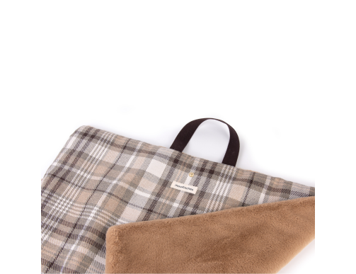 TRAVEL MATE MOUSTACHES CARREAUX BEIGE