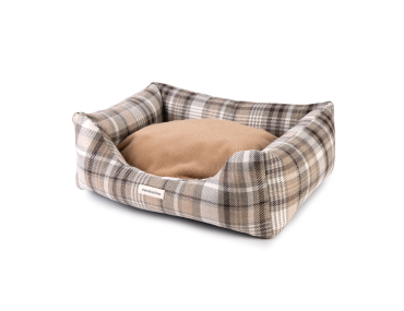 SOFA MOUSTACHES CARREAUX BEIGE