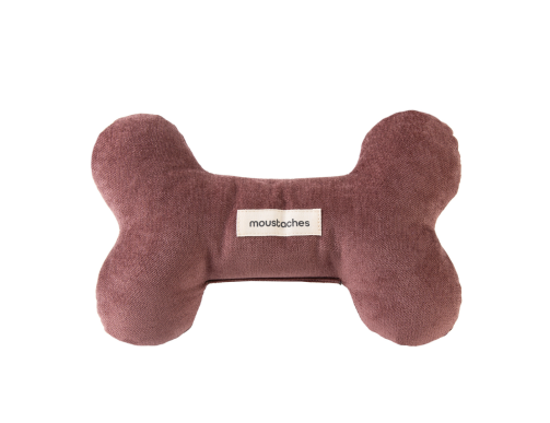 os moustaches bordeaux velours frise chien chat