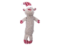 jouet de noel chien caribou brun