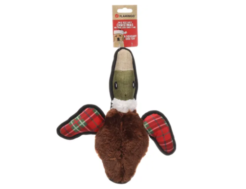 PELUCHE ADYSSON CANARD BRUN -NOEL
