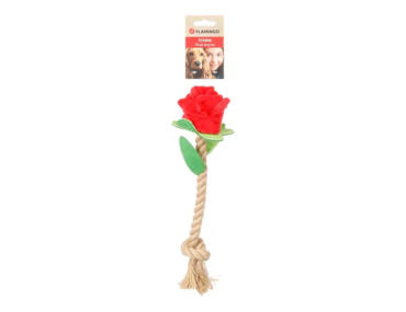 JOUET ROZIE AVEC CORDE ROUGE