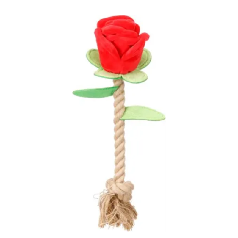JOUET ROZIE AVEC CORDE ROUGE