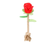 jouet rose chien corde