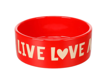 gamelle saint Valentin rouge