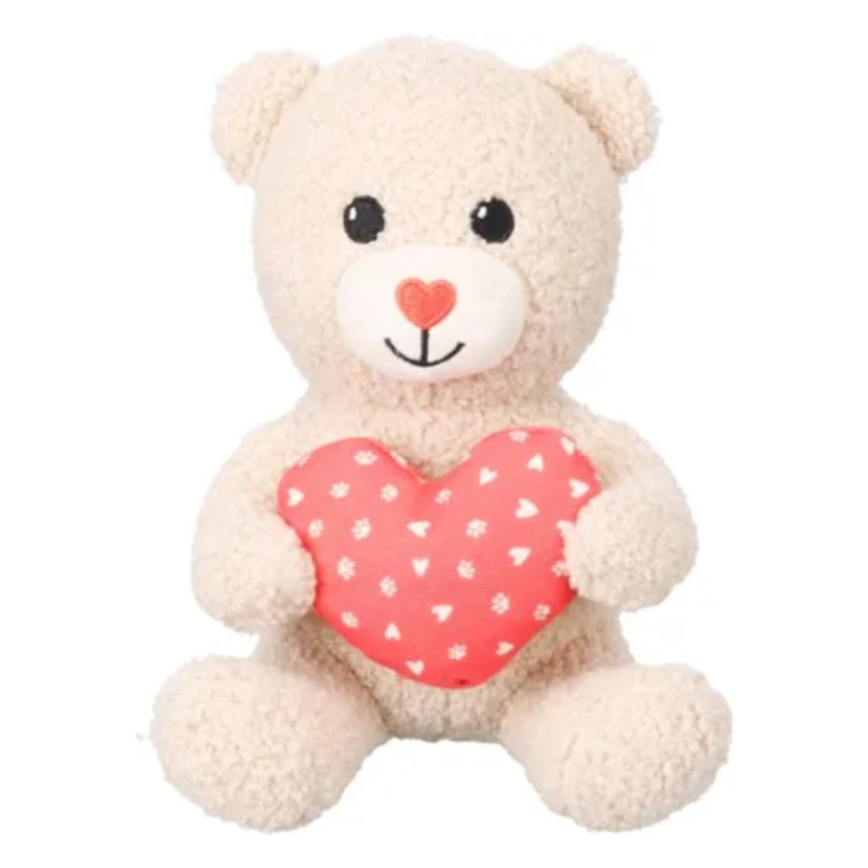 PELUCHE LIEF OURS BEIGE AVEC COEUR 20CM