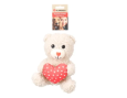 PELUCHE LIEF OURS BEIGE AVEC COEUR 20CM