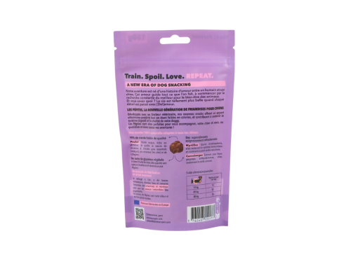 RECHARGE PEPITES DELAMOUR POULET-MYRTILLE-CANNEBERGE 150GR