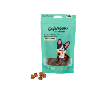 pépites snack friandises chien canard