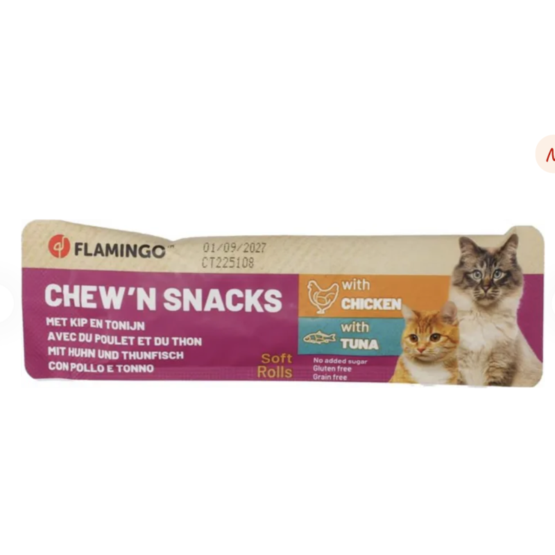 CHEW N SNACK CERCLES POULET-THON