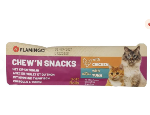 friandises chat thon poulet