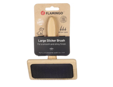 brosse
carde
bambou
toilettage
pelage
démêlage
écologique
Flamingo
accessoire
Moustaches Paris