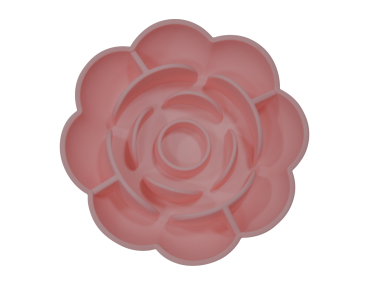 Gamelle feeder rose chien gamelle anti glouton rose