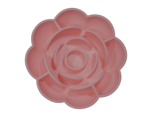 Gamelle feeder rose chien gamelle anti glouton rose