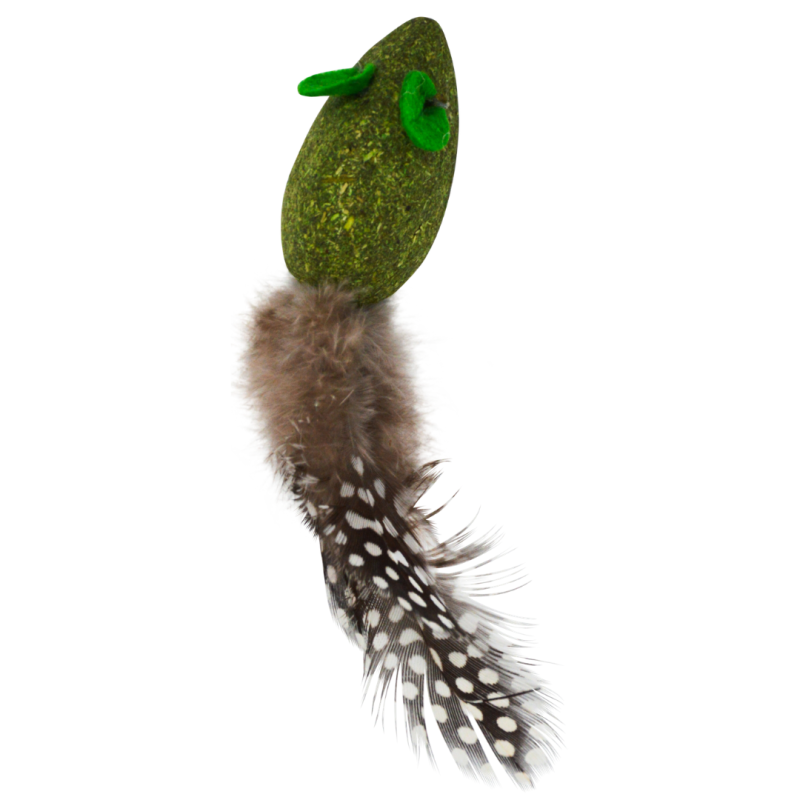 HERBALS JOUET SOURIS AVEC PLUME