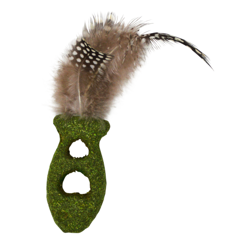 HERBALS JOUET POISSON AVEC PLUMES