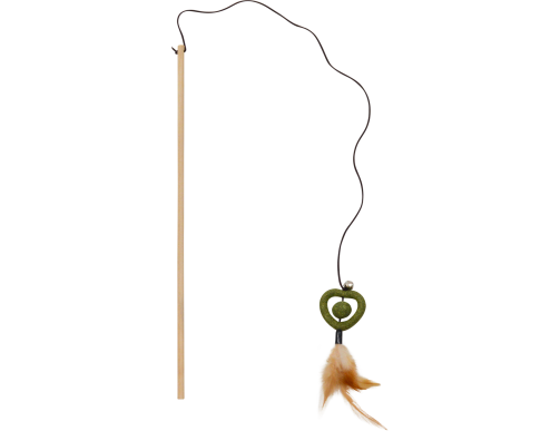 canne à pêche chat divertissement amusant jeu herbe a chat