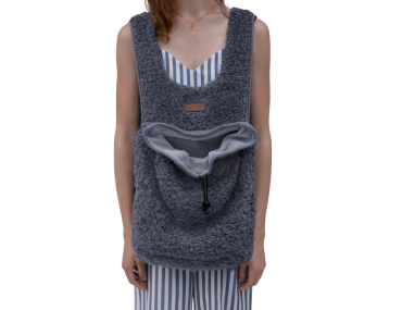 AB SAC VENTRAL CURL PLUSH GRIS XXS