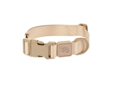 collier suprema chien beige Ferribiella