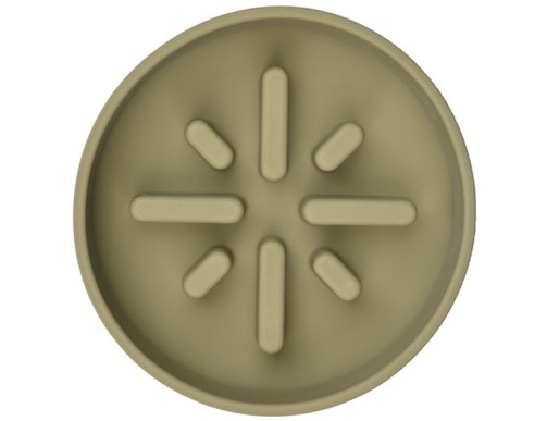 51 SILI BOWL SLOW FEEDER KHAKI