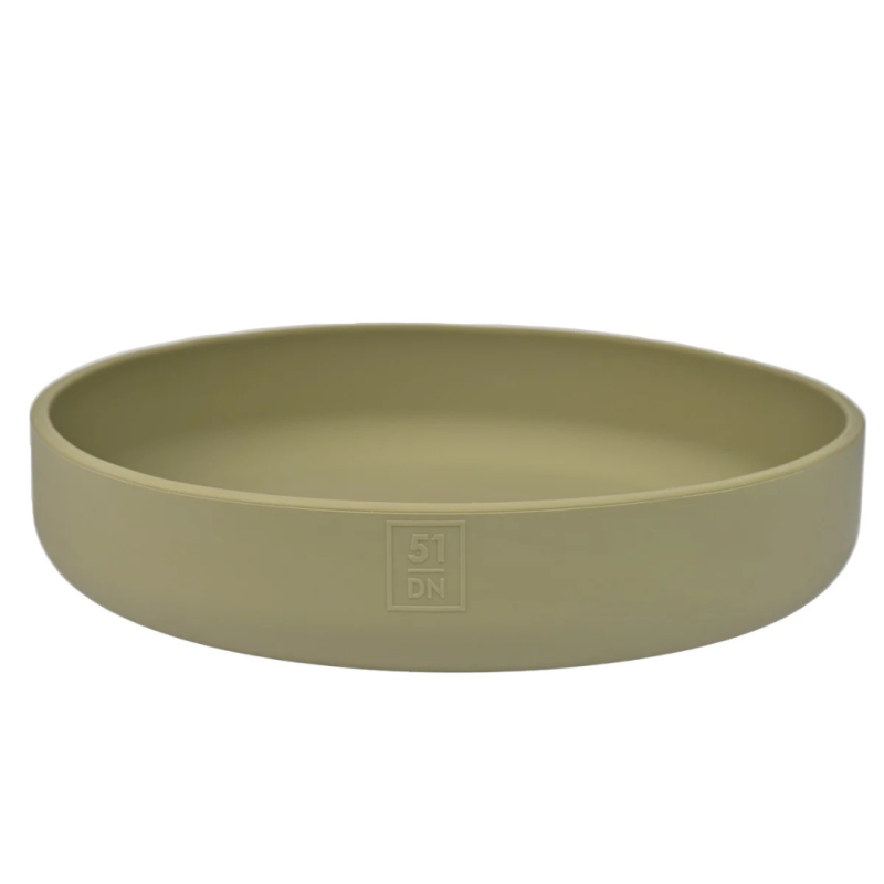 51 SILI BOWL CAT KHAKI 300ML