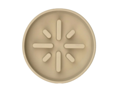 51 SILI BOWL SLOW FEEDER SAND 350ML