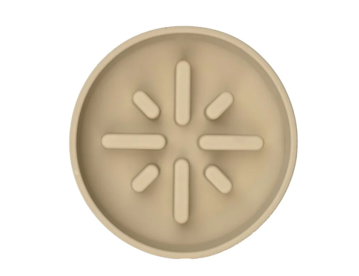 51 SILI BOWL SLOW FEEDER SAND 350ML