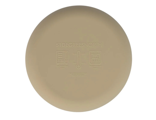 51 SILI BOWL SLOW FEEDER SAND 350ML