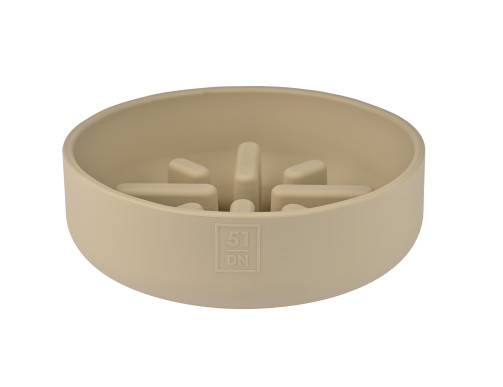 slow feeder couleur sand beige sable chien repas gamelle anti glouton