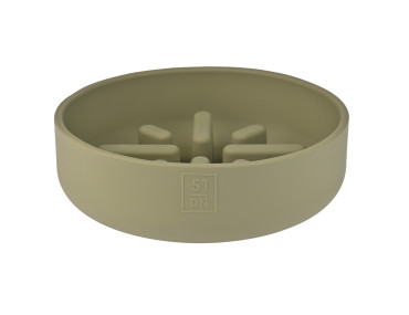 slow feeder khaki kaki chien repas gamelle anti glouton