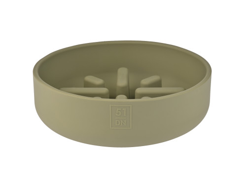 slow feeder khaki kaki chien repas gamelle anti glouton