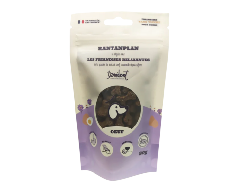 friandises chien relaxantes anxiété snack