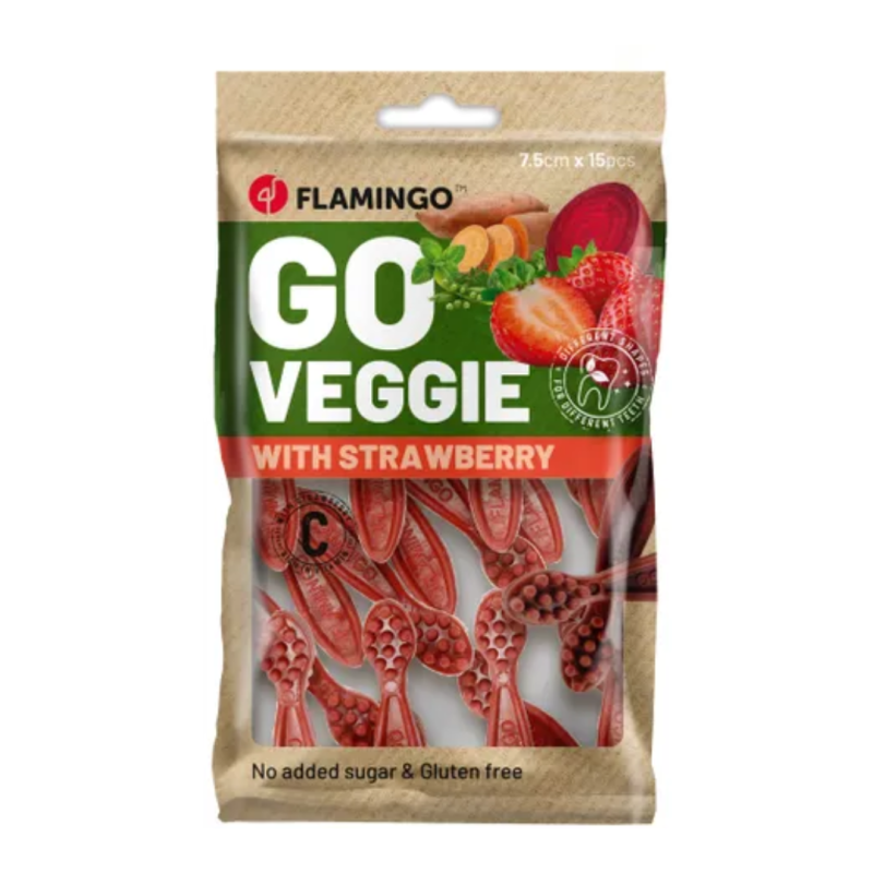 VEGGIE TOOTHBRUSH FRAISE 160GR