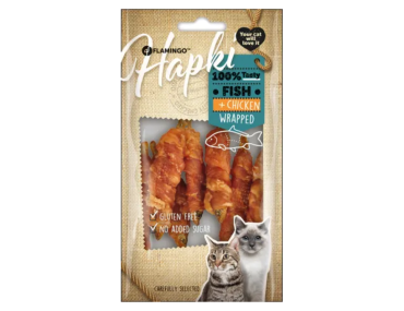 friandises chat poulet poisson snack