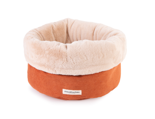 panier chien chat cocooning terracotta tomette velours