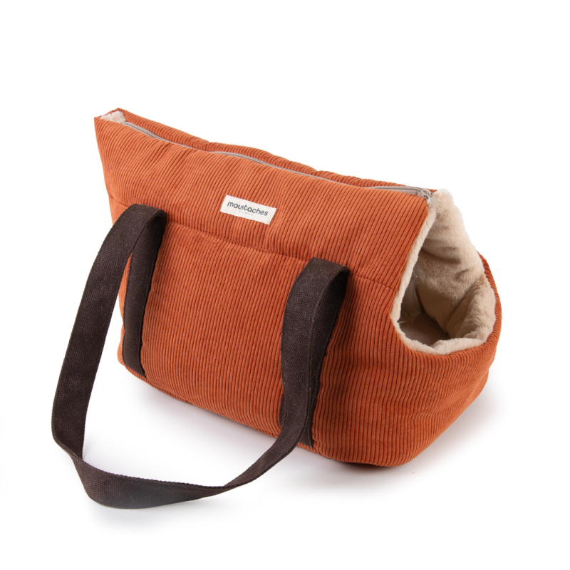 SAC DE TRANSPORT MOUSTACHES VELOURS COT. TOMETTE GM SAC DE TRANSPORT MOUSTACHES VELOURS COT. TOMETTE GM