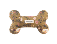 jouet os chien fleurs moustaches collaboration LES CAUSEUSES