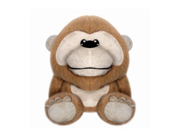 PELUCHE SARI ORANG-OUTAN CAMEL/BEIGE