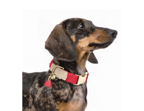 COLLIER KAYA REGLABLE FRAMBOISE