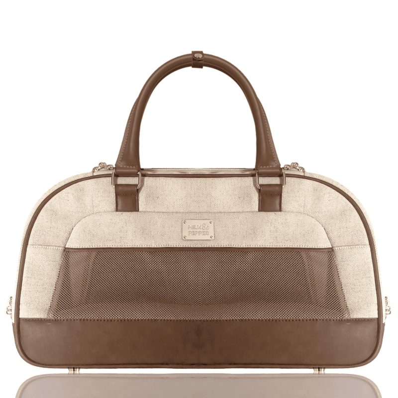 SAC BORNEO LIN/CHOCOLAT