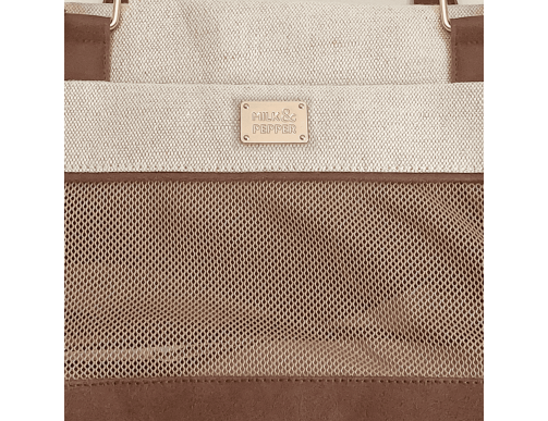 SAC BORNEO LIN/CHOCOLAT