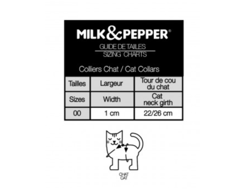 COLLIER CHAT VENDOME TAUPE 1/30CM