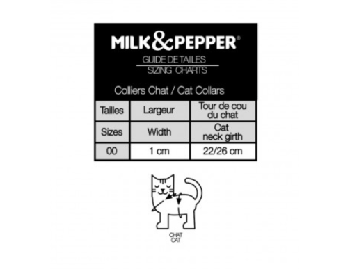 COLLIER CHAT VENDOME MARINE 1/30CM