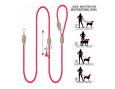 LAISSE KAYA BANDOULIERE FRAMBOISE 9MM/220CM